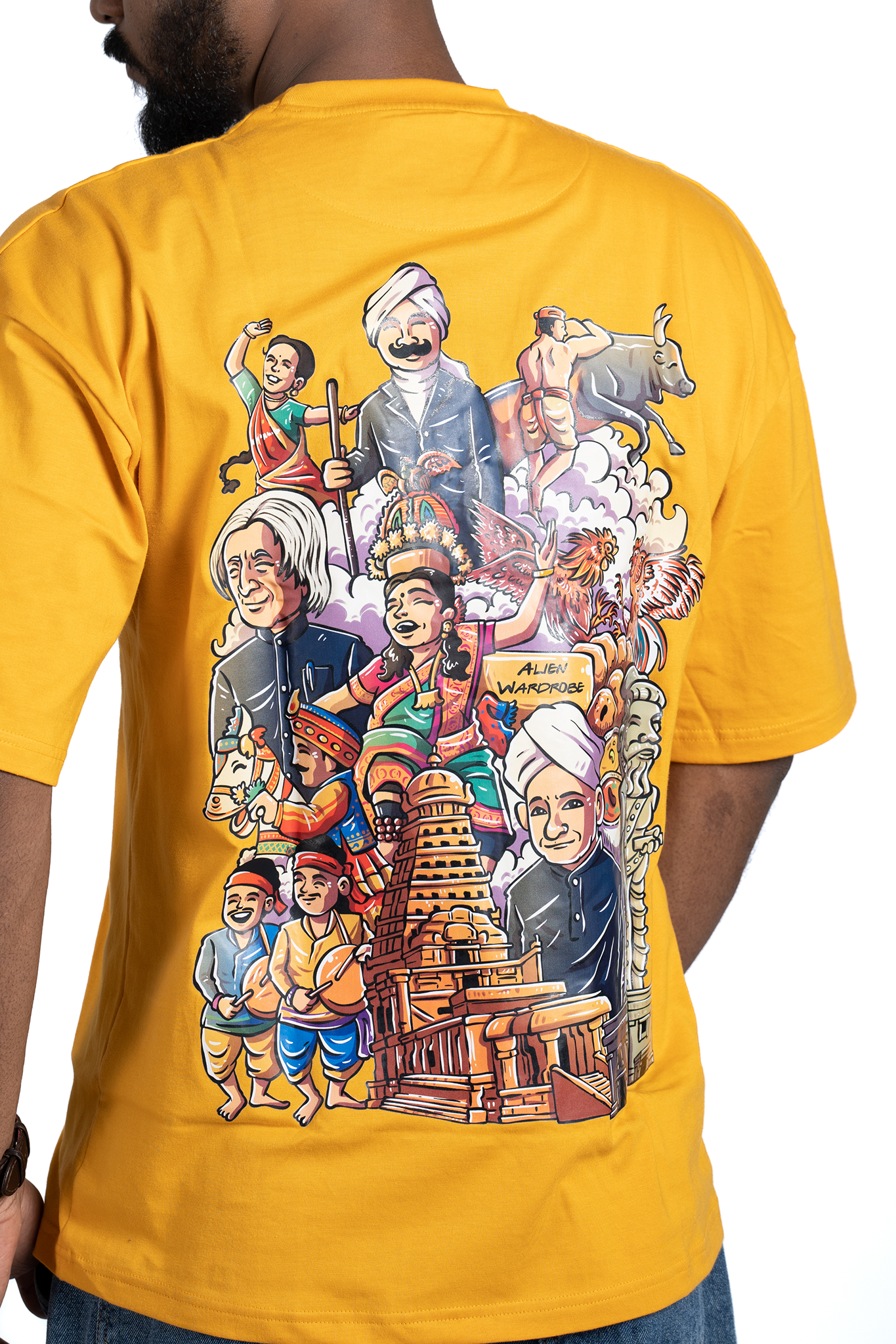 Tamil Nadu - Oversized T-Shirts